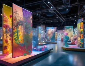设计展览，视觉盛宴，创新空间